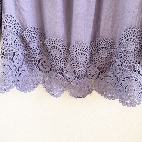 Unique Spectrum EUC Lavendar Blouse (Says Sz 2X but fits like 1X) - Picture 3 of 9